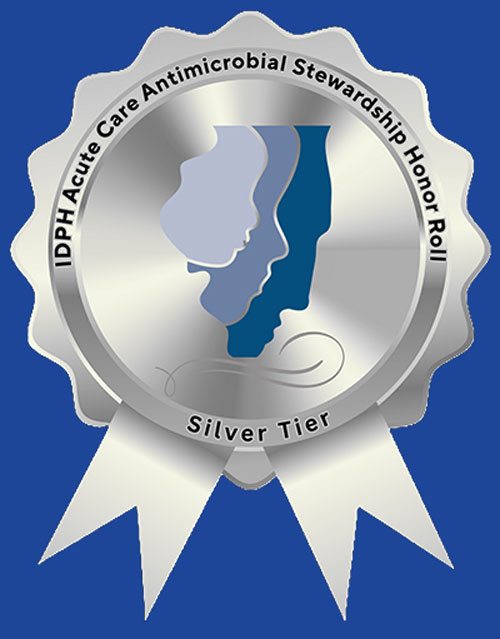 IDPH Acute Care Antimicrobial Stewardship Honor Roll - Silver Tier