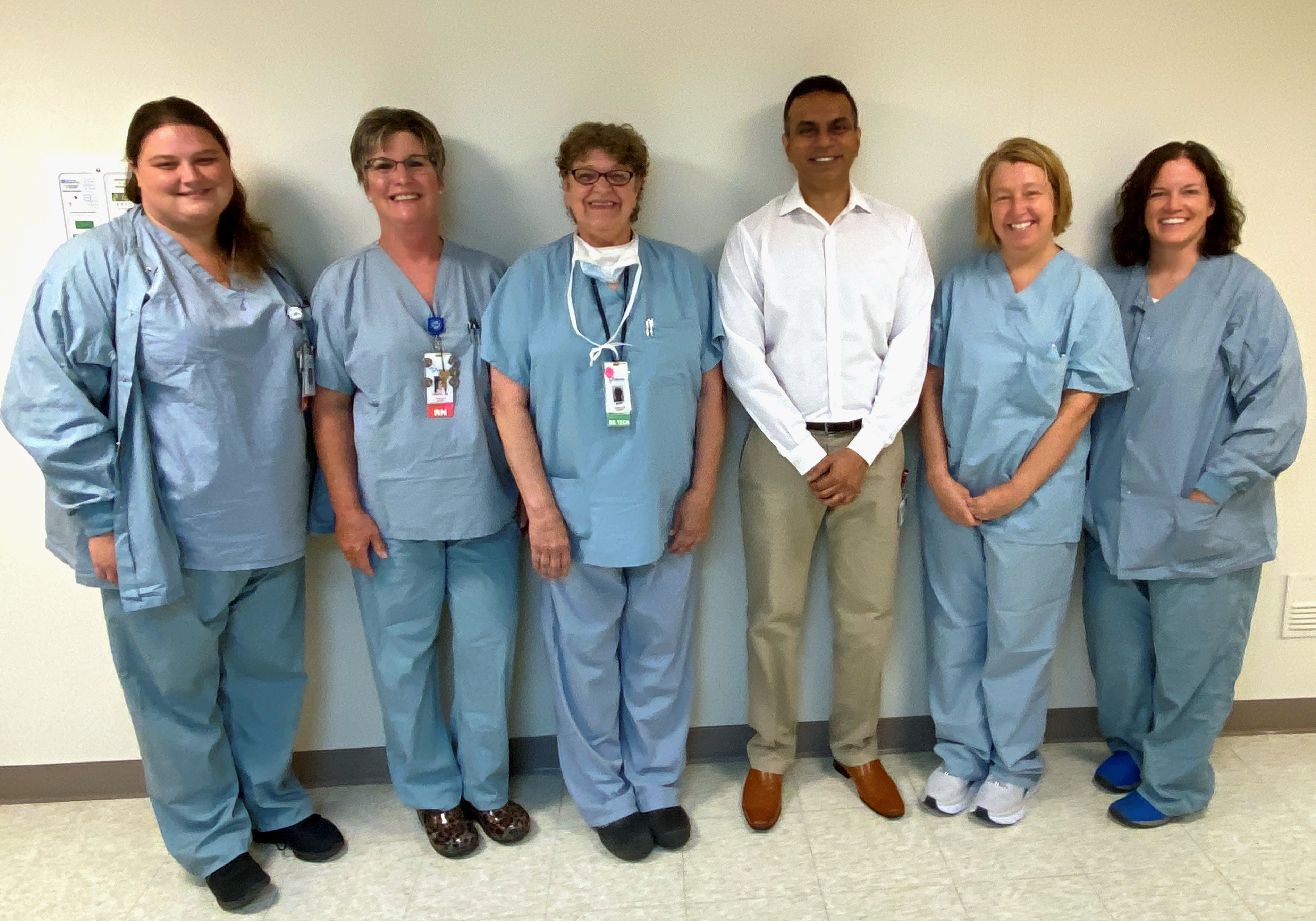 Photo of surgical team at Culbertson Memorial Hospital
