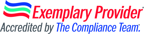 Exemplary Provider - Accredited by The Compliance Team logo