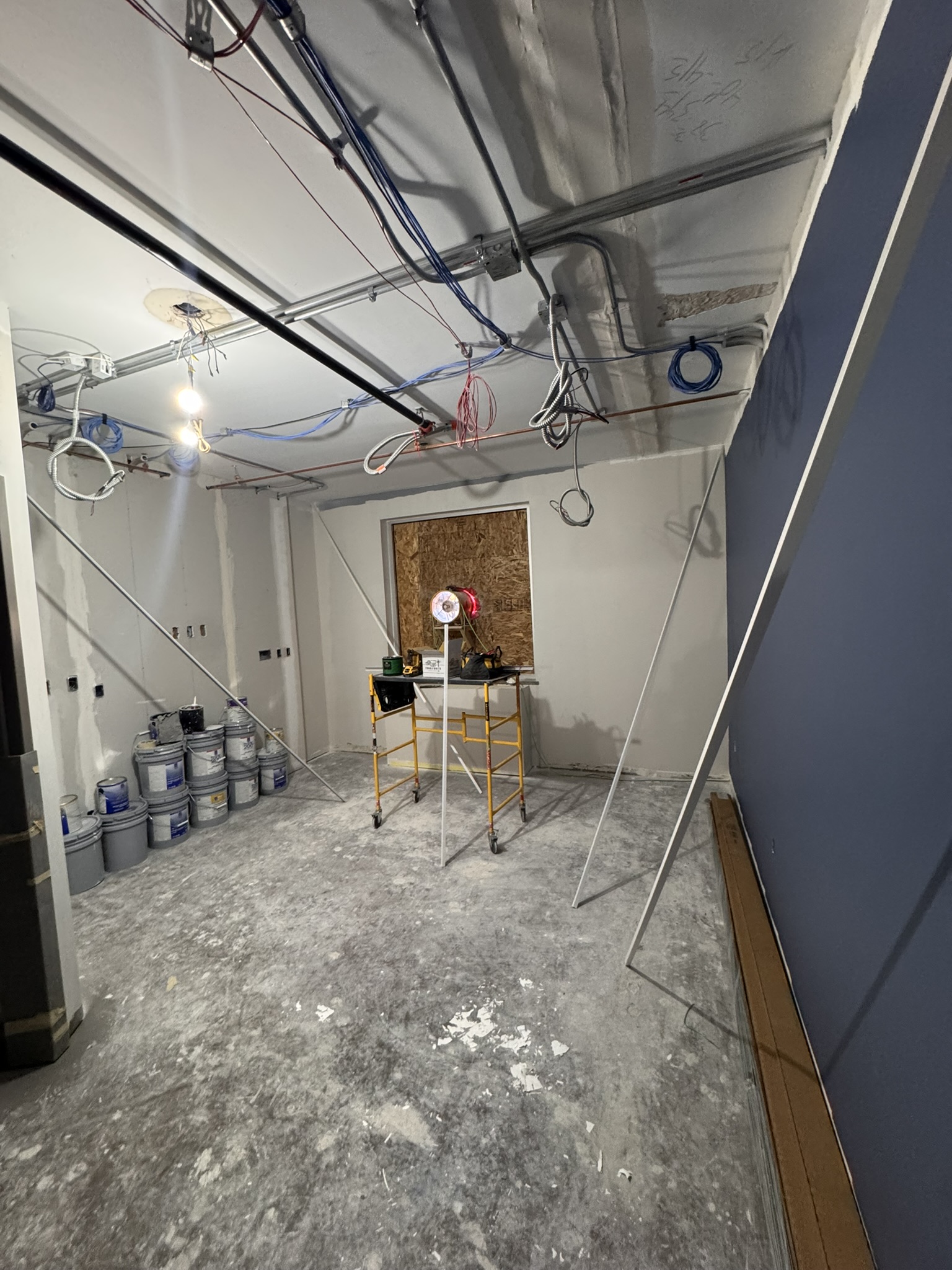 Interior view of Phase 1 Room Renovation