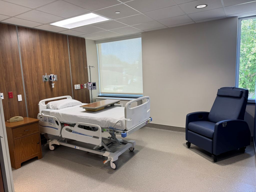 Newly Renovated Patient Room
