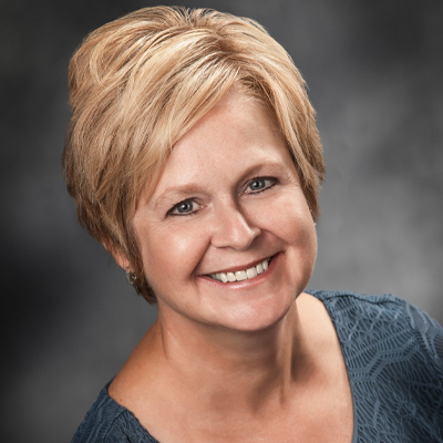 Headshot photograph of Rhonda Briney, RN, Clinical Educator